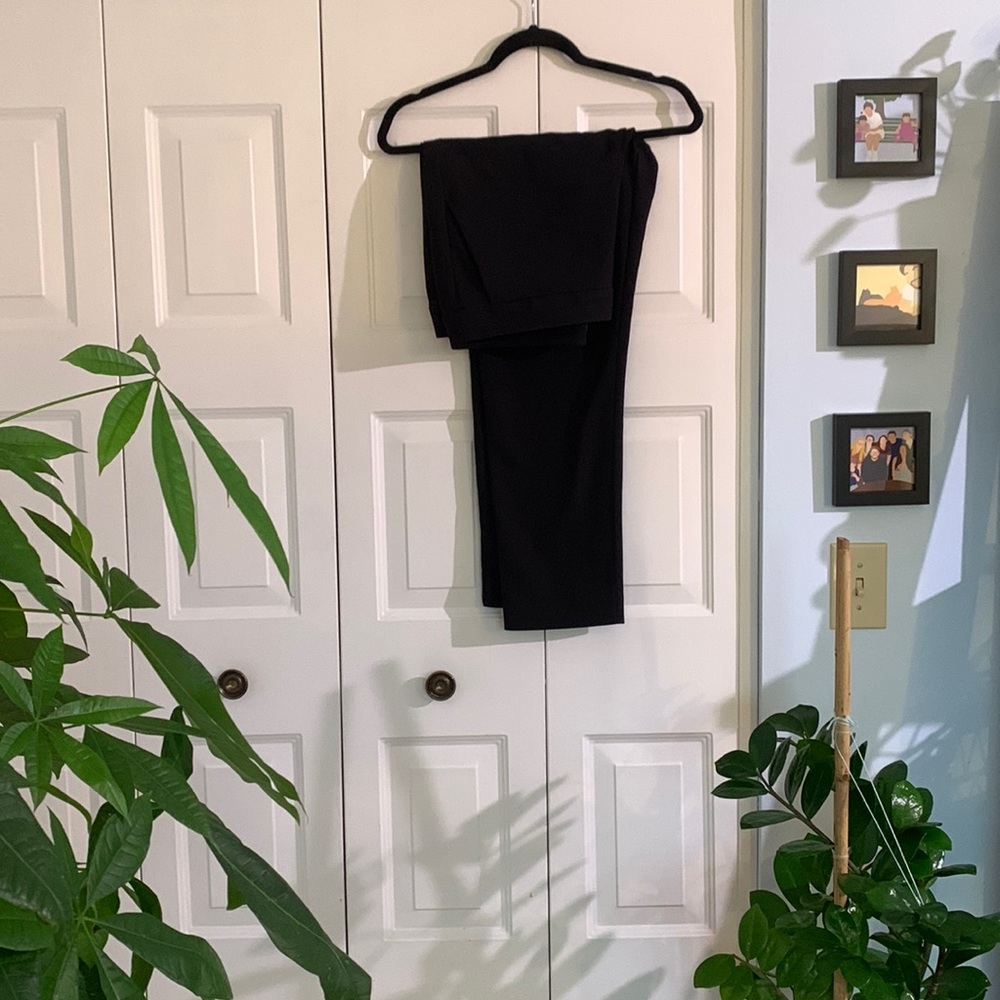 LOFT High Waisted Black Dress Pants